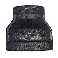 1/2" X 1/4" Reducing Coupling, Malleable 150#, Black